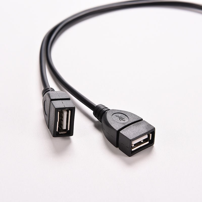 1 to 2 USB Port Splitter 1 Male to 2 Female Universal Etsy