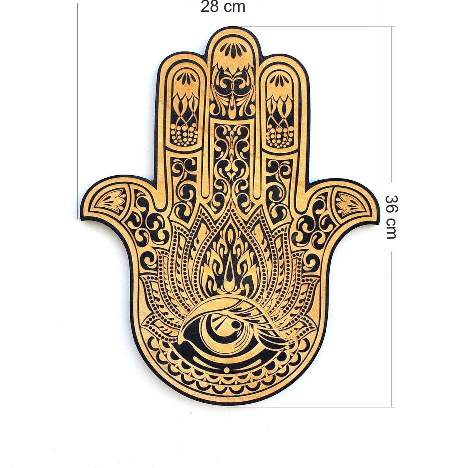 Hamsa El Hamsa Wall Art Hamsa Wall Decor Hamsa Hand of Hamsa Etsy