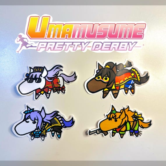 UMAMUSUME Stickers, Horse girls Vol. 2