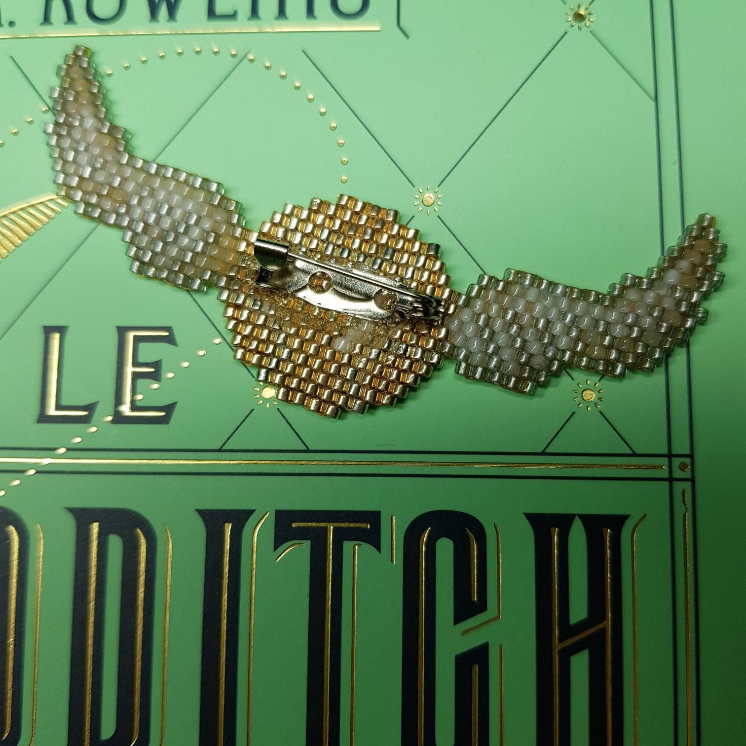 Bright Brooch of Harry Potter Gold Etsy