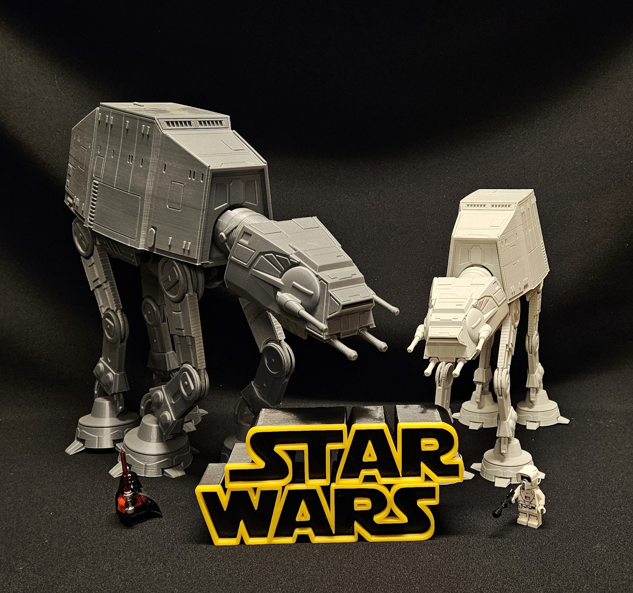 新品絶版品　スターウォーズ Miniatures AT-AT Atat Miniature - Etsy