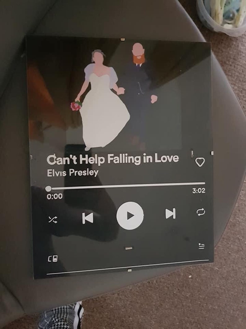 Personalised Spotify Frames Etsy Australia