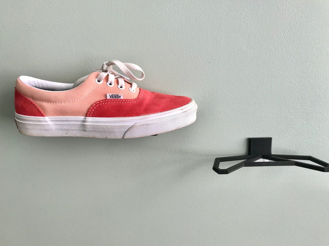 Command strips Floating Shoe Shelves for Sneaker wall Simple Etsy
