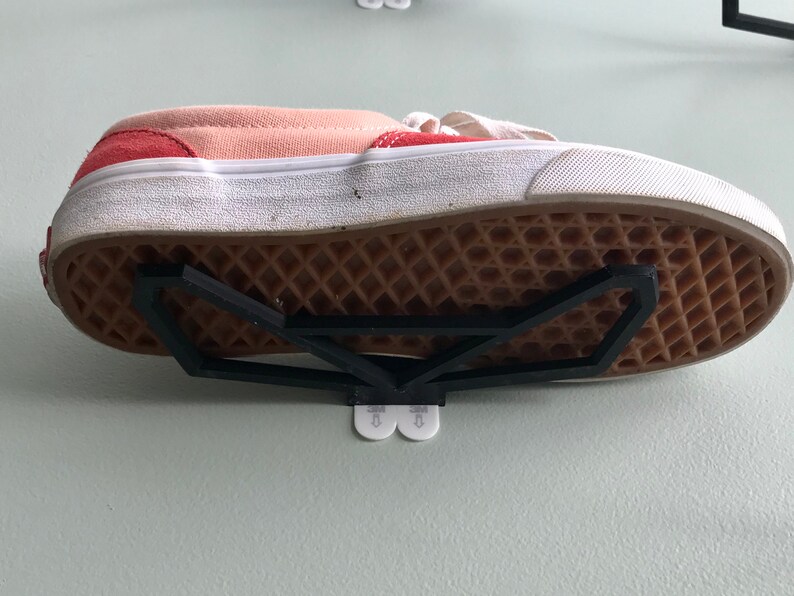 Command Strips Floating Shoe Shelves for Sneaker Wall Simple Etsy