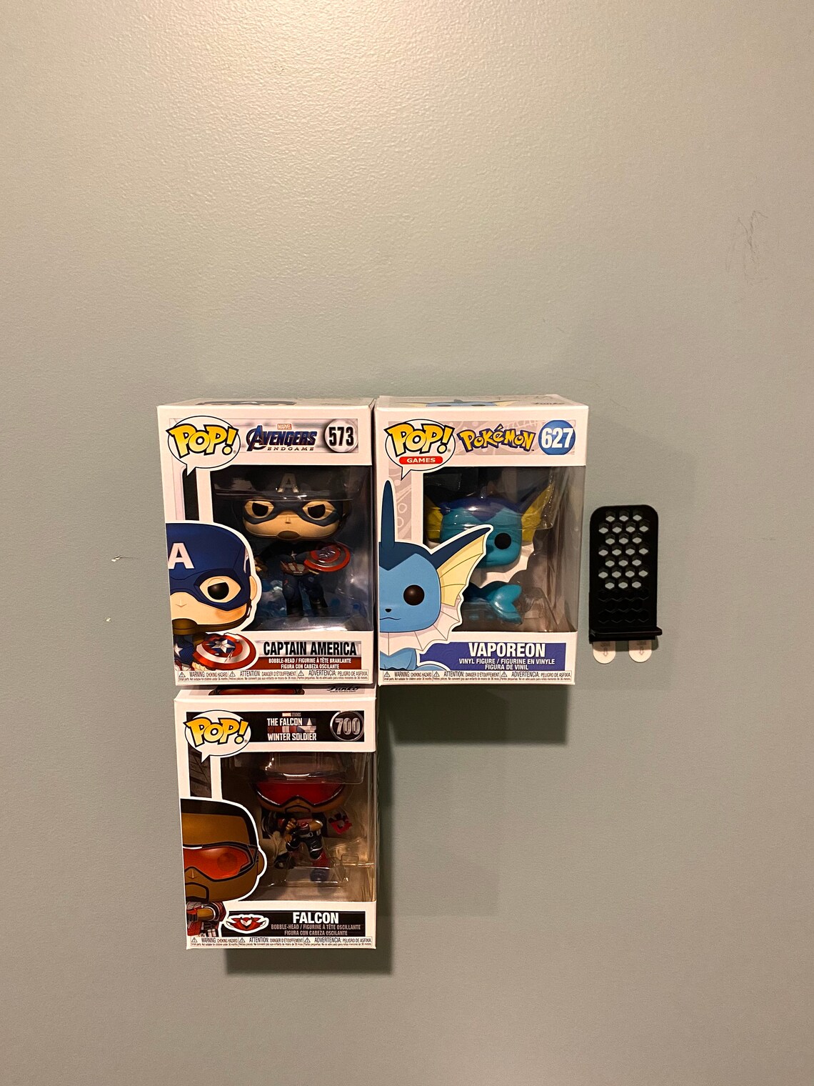 Funko Pop Box Wall Mount Display Shelfw/ Command Strips Etsy