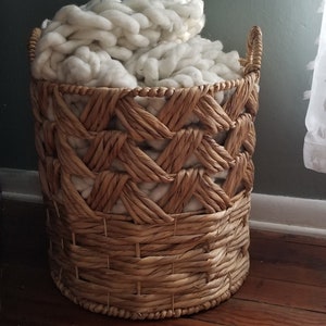 Panier tressé XL