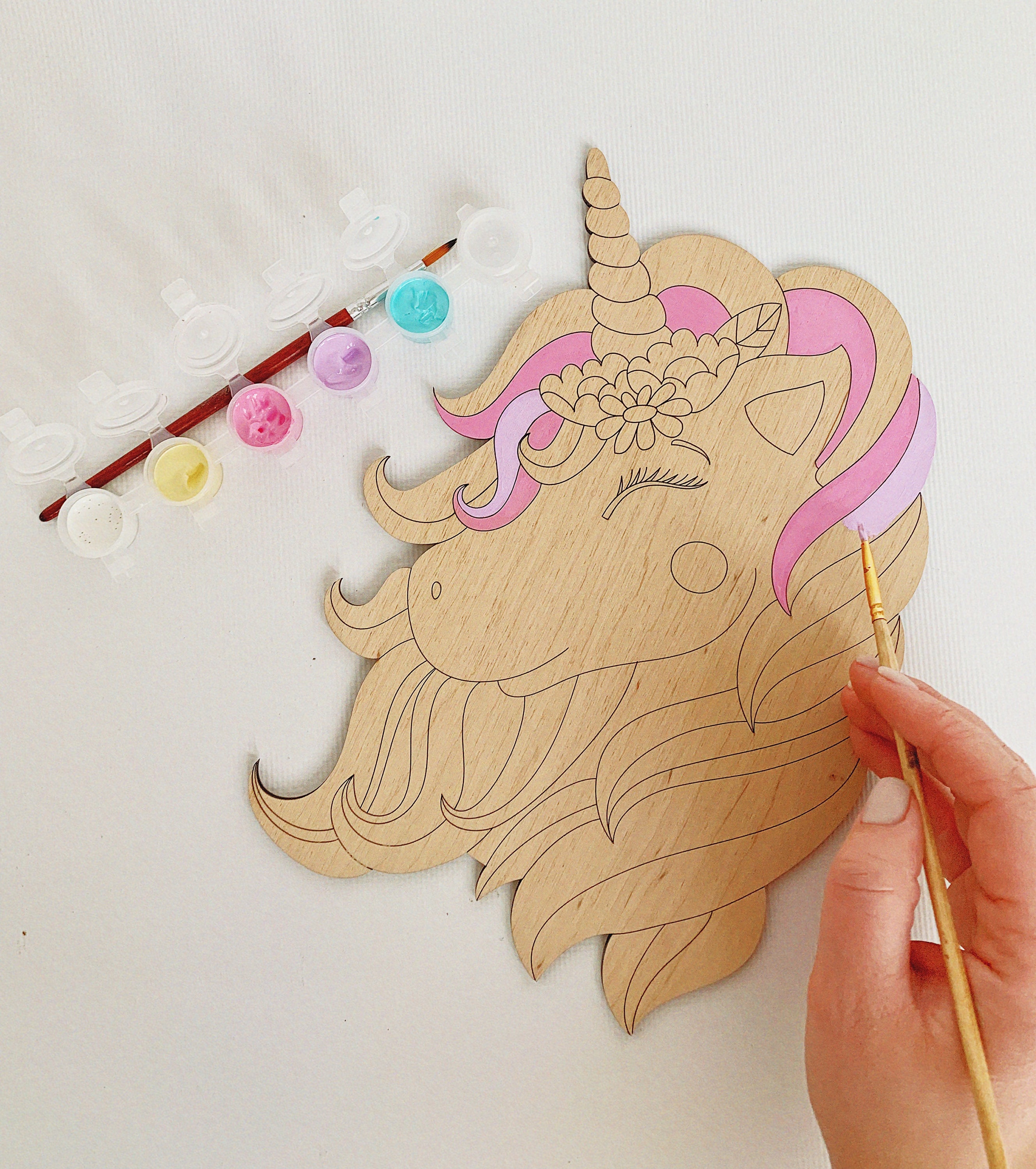 Diy Unicorn Painting Kit For Girls, Fun And Educational Arts And Crafts Set