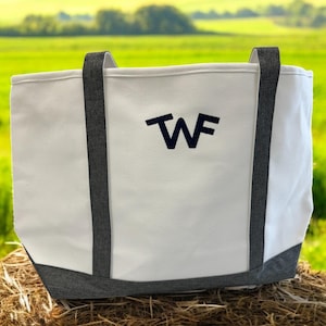 Custom Embroidered Tote Bag