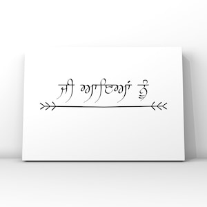 Jee Aayaan Nu - Punjabi Welcome Wall Art