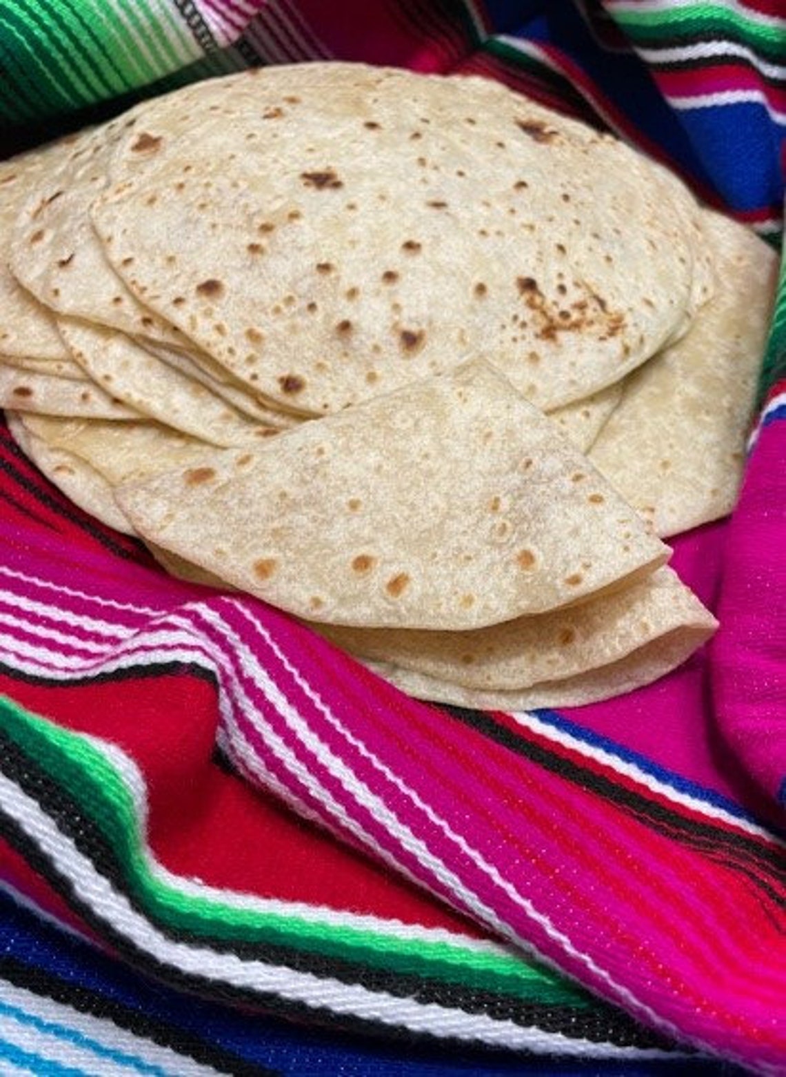 Tortillas de harina mexicanas hechas a mano Etsy México