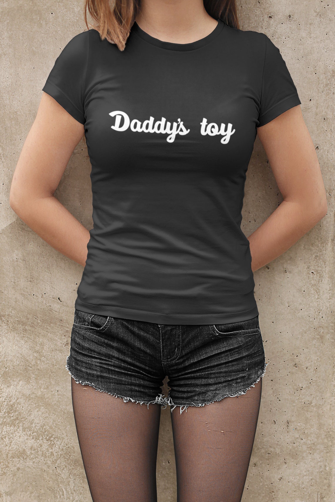 Daddy S Toy Cute Girl Outfit Kinky Sexy T Shirt Etsy