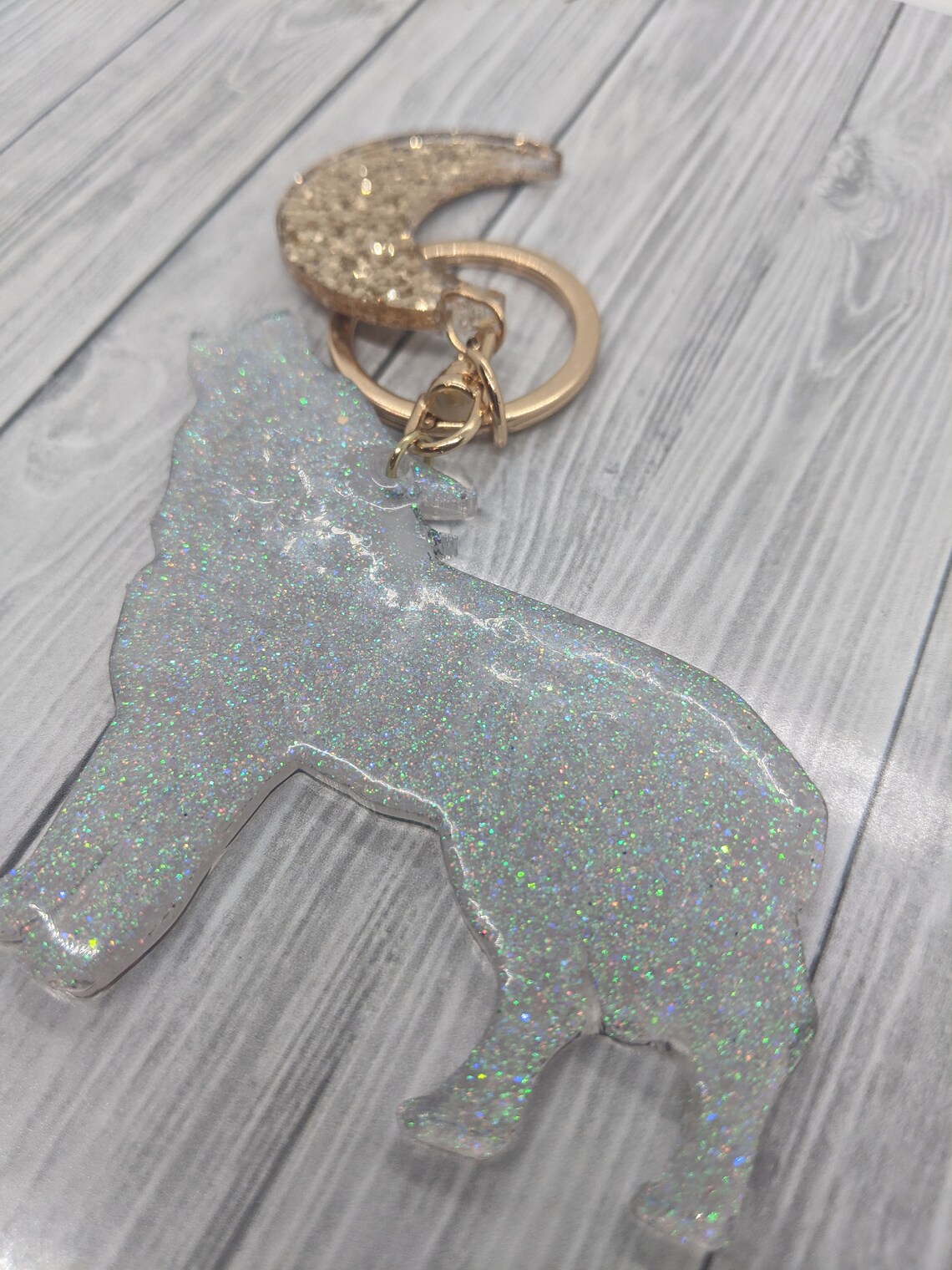 Wolf keychain Slightly imperfect As is wolf keychain Etsy