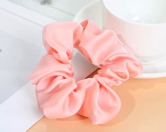 Silk scrunchies