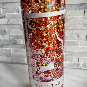 Boogschutter, Zodiac, tarotkaart, 16oz BPA gratis Tumbler