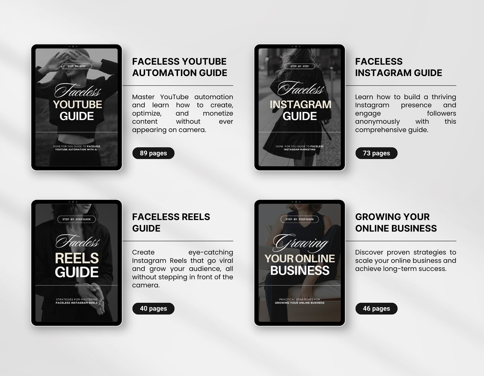 Ultimate Faceless Marketing Guide Templates Bundle With PLR & MRR ...