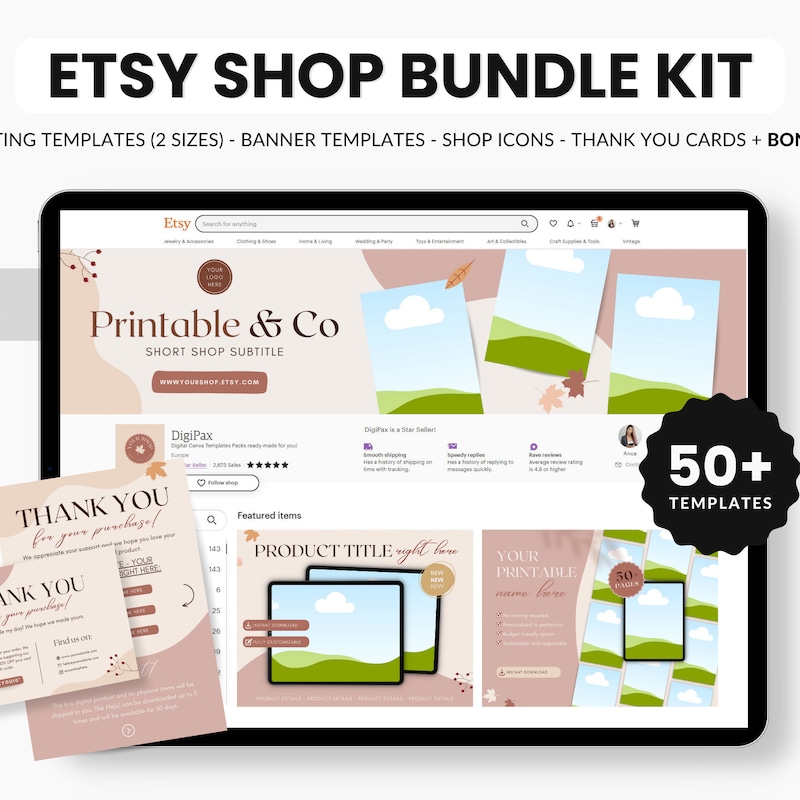Etsy Branding - Etsy