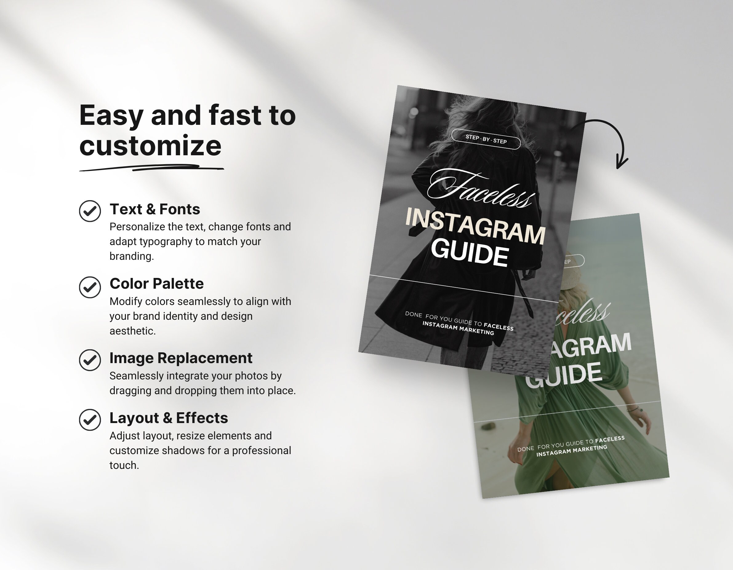 Faceless Instagram Guide With PLR MRR + Bonus 30 Days Viral Hooks ...