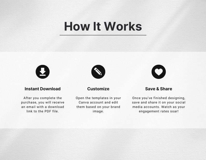 Ultimate Course Creator Social Media Templates Bundle Neutral How it Works Mockup DigiPax