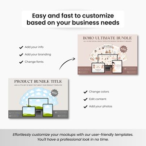 Digital Products Mockup Templates Mega Bundle, Etsy Listing Template ...