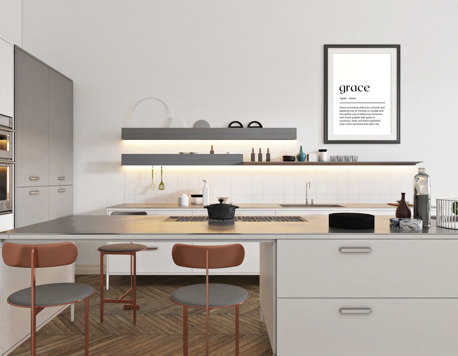 Grace Wall Decor Wall Art Grace Definition Printable Poster | Etsy