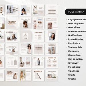 Course Creator Social Media Post Templates Neutral Mockup DigiPax