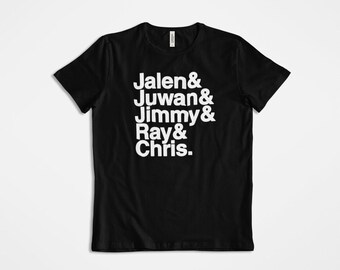 fab five michigan t shirt