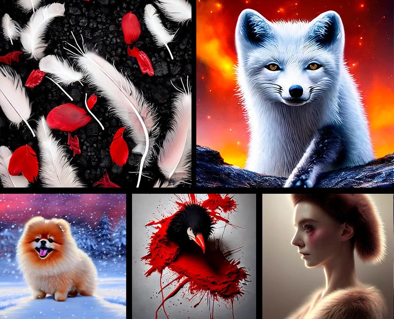 Fur Brushes Animal Hair Brushset Procreate Fur Stamps Etsy