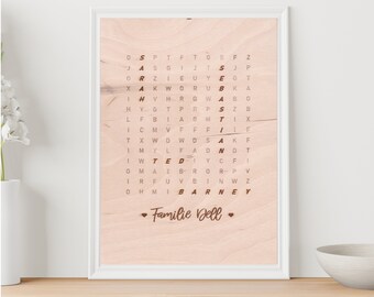 Kreuzwortratsel Ratsel Etsy