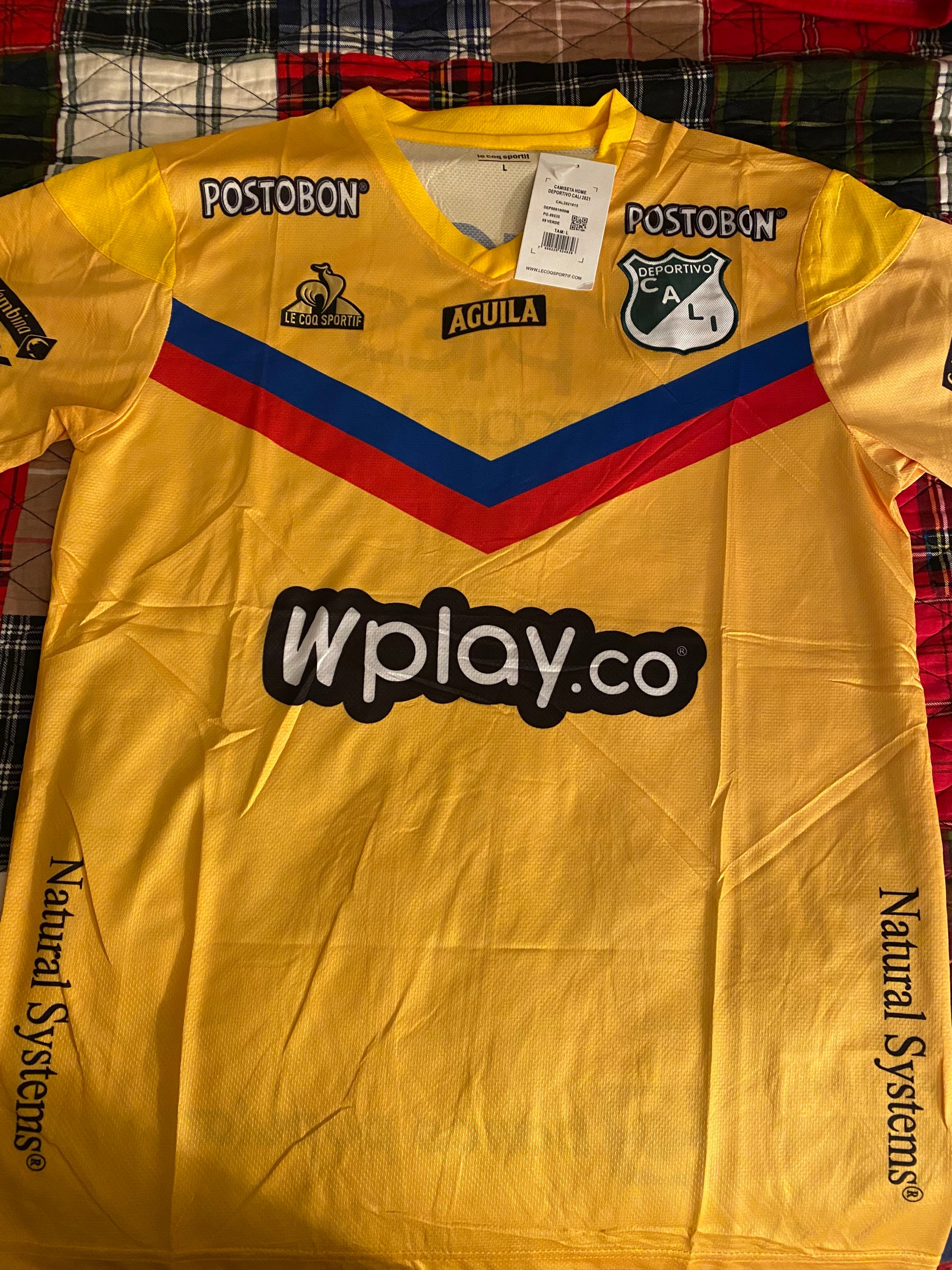 Colombia 1990 Valderrama World Cup Retro Soccer Jersey Classic 