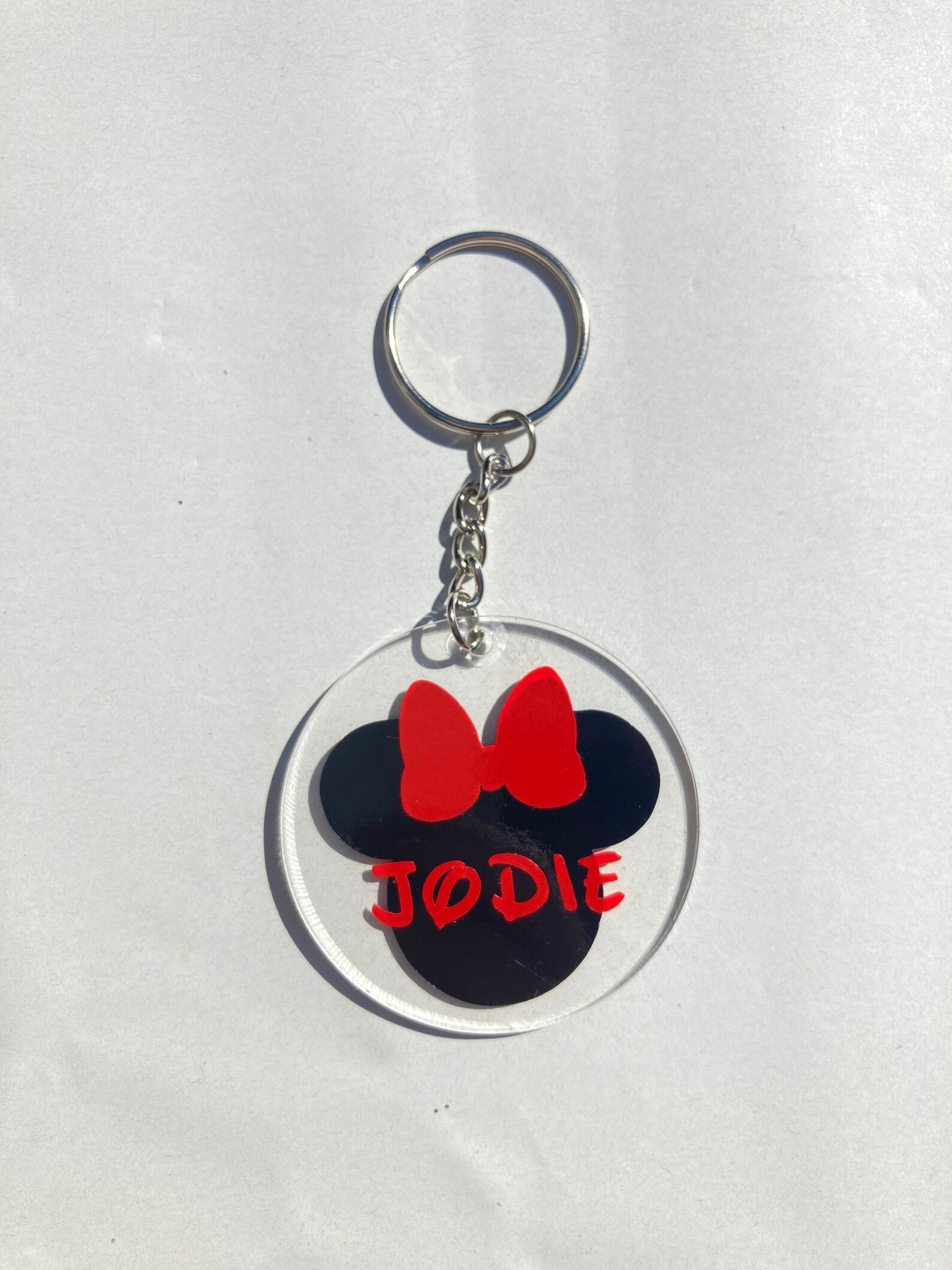 Disney Inspired Keyrings Personalisable Etsy