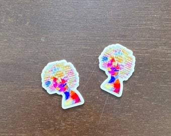 Positive words afro planar charms