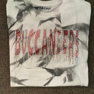 Black tie dye Buccaneers shirt