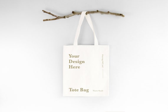 Download White Canvas Tote Bag Mockup Christmas Shopping Bag Mockup Etsy
