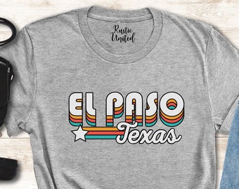 El Paso Texas Shirt,Texas Shirt, Texas Shirt Women, Texas Shirt Men, Texas Gift,El Paso Gift,Texas State Shirts,Texas Cactus Shirt,Texas Tee