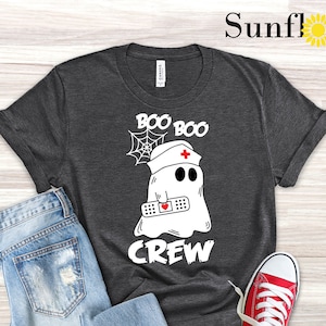 Boo Shirt, Boo Crew Shirt, Halloween Shirt, Cute Halloween shirts, Halloween Nurse Shirts, Funny Halloween Shirts, Cute Nurse Shirt