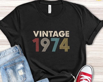 1974 t shirt ladies