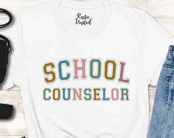 School Counselor Shirt, School Counseling, Guidance Counselor Gifts, Gift for Counselor, Back To School,  First Day of School, Teacher Shirt