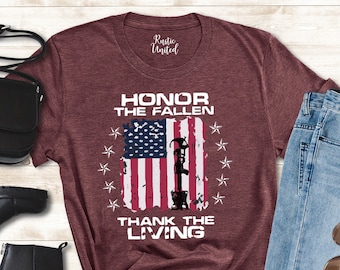 Veteran Shirt, Gift for Veteran, 4th of July T-shirt, Honor The Fallen Shirt, American Veteran Shirt, Patriotic Shirt, Memorial Day Shirt