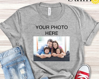 Custom Photo Shirt, Your Custom Text Shirt, Custom Logo Design, Company Logo,Team Logo,  Picture Shirt, Custom Logo Shirt,Personalized Shirt