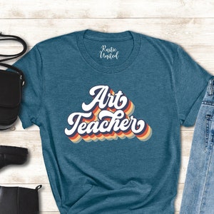 Art Teacher Shirt, Gift For Teacher, Art Teacher Gift, Art Tshirt, Teacher Shirts, Teacher Appreciation, Artist T-Shirt, Art Lover Tee,
