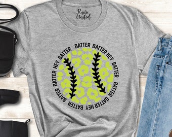 Softball Mom Shirt, Mom Birthday Gift, Softball Shirt, Game Day Vibes Shirt, Sports Mom Shirt, Womens Mens Baseball T-shirt, Batter Batter