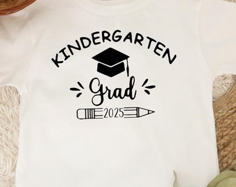 Kindergarten Graduation 2025 Shirt, Kindergarten Grad Shirt Gifts Toddler, Last Day of School, End of The Year Shirt, Kids Graduation Shirts