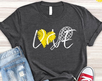 Love Tennis Shirt, Valentines Day Gift for Him, Tennis Mom Shirt, Tennis Gift for Women, Sports Mom Shirt, Sports Friend Shirt, Gift for Her
