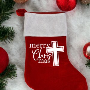 Religious Stocking - Etsy