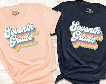 Seventh Grade Teacher Shirt, 7th Grade Teacher Shirt, First Day Of School Shirt, Teacher Gift,7th Grade Teacher Shirt,Back To School Shirts