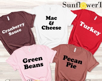 Thanksgiving Family Shirts, Thanksgiving Food Shirts, Thanksgiving Group Shirts, Thanksgiving Nutrition Shirt, Kids Thanksgiving Shirt