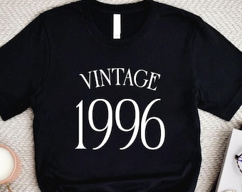 Vintage 1996 Shirt, 30th Birthday Shirt, 30th Birthday Shirt For Women, Dirty Thirty, 30th Birthday Gift Idea, Gift for Wife, Gift for Wife