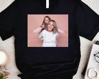Personalized Photo and Text Shirt, Custom Shirt With Photo,Picture Shirt,Your Logo Shirt,Custom Photo Shirt,Custom Shirt,Make Your Own Shirt