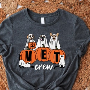 Vet Crew Halloween Shirt,Vet Tech Halloween Tshirt,Vet Squad Halloween Tee,Vet Tech Boo Crew Shirt,Veterinarian Halloween,Vet Assistant Gift