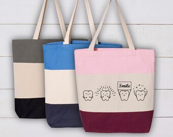 MBMSO Dental Tote Bag - Perfect Gift For Dental Hygienists, Assistants & Dentists - View #5